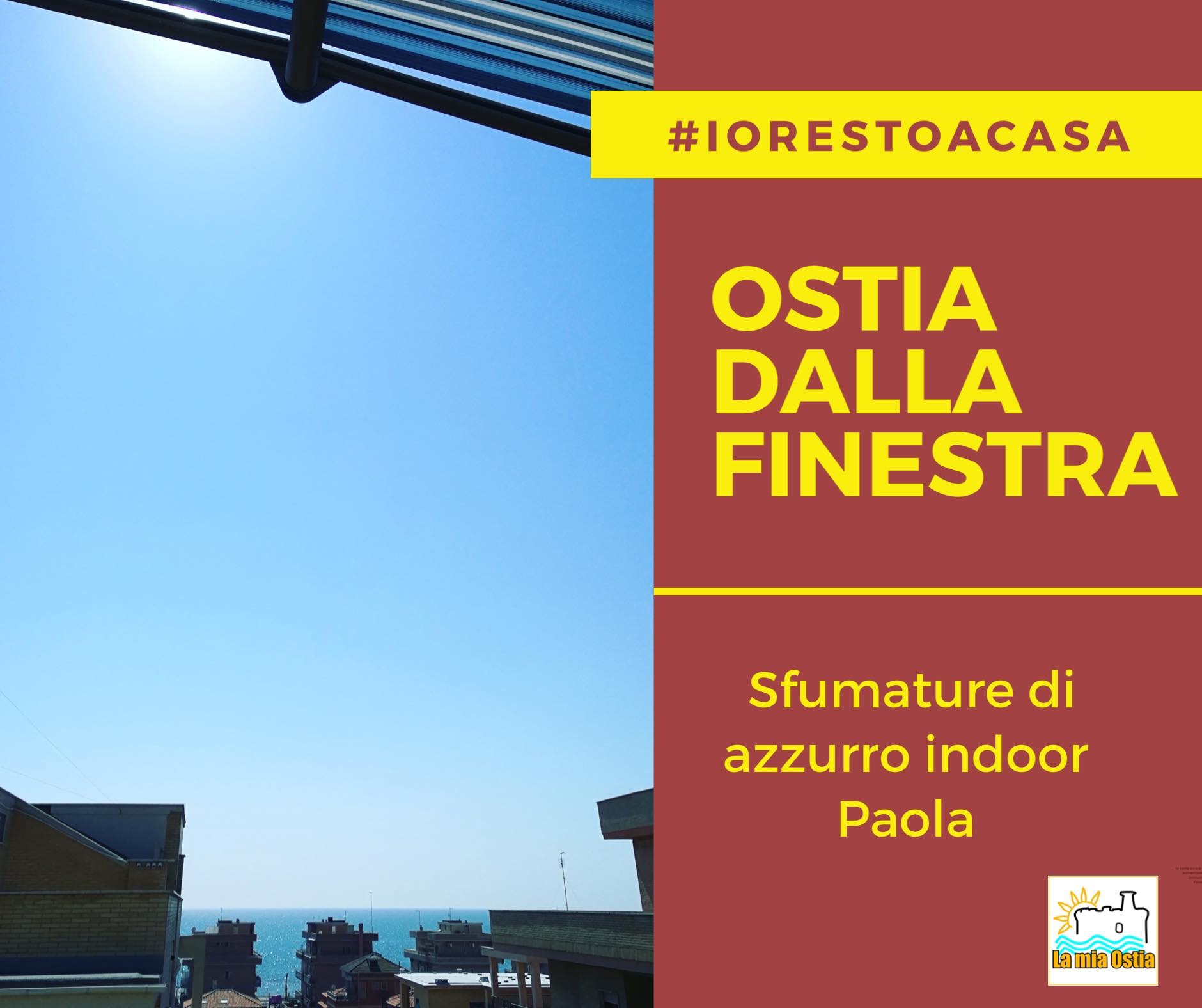 Ostia dalla finestra: mese di aprile